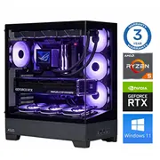 Intop Ryzen 5 7500F 32Gb Ddr5 1Tb Ssd M.2 Nvme Rtx5050 8Gb Win11  7777411561291 Rw61291