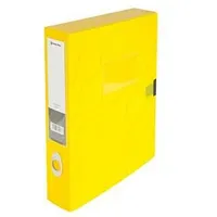 Kārba dokumentiem A4/55Mm Omega,  Panta Plast, dzeltena Pps01590