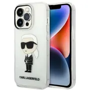 Karl Lagerfeld Klhcp14Lhniktct Aizmugurējais Apvalks Priekš Apple iPhone 14 Pro  3666339087104
