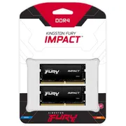 Kingston Technology Fury 64Gb 3200Mt/S Ddr4 Cl20 Sodimm Kit of 2 Impact  Kf432S20Ibk2/64 740617318364 Pamkinsoo0207