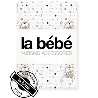 La Bebe Set 100X135/60X120/40X60 Art.55659 Bunnies Gultas veļas komplekts 3 -Daļīgs  2000000556598