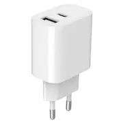 Lādētājs Gembird Usb Type-C  Type-A White Ta-Uc-2Ac12-01 8716309129558