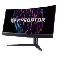 Lcd Monitor Acer Predator X34Vbmiiphuzx 34 Gaming/Curved/21  9 Panel Oled 3440X1440 219 0.1 ms Speakers Swivel Height adjustable Tilt Colour Black Um.cxxee.v01 4711121688973