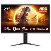 Aoc G4 Q27G4Zd computer monitor 68.6 cm 27 2560 x 1440 pixels Quad Hd Qd-Oled Black, Red  4038986183161 Monaocgam0058