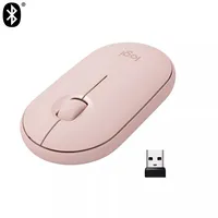 Logitech  Logi Pebble M350 Wireless Mouse Rose 910-005717 5099206085664