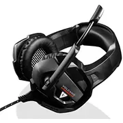 Modecom Volcano Mc-859 Bow Spēļu Austiņas ar Mikrofonu / 3.5Mm 2.2M Vads Melnas  S-Mc-859-Bow 5901885248745