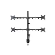 Monitoru piederums Techly  Desk mount for 4 monitors 13-27 inches 4X10Kg 027521 8054529027521