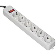 Pagarinātājs Gembird 6 vietas 3.0M  Spg6-B-10C 8716309068673