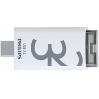 Philips Usb-C 3.2 Gen 1 Flash Drive Click Shadow Grey 32Gb  Fm32Fd175B/00 4895229114937
