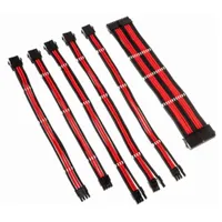 Psu Kabeļu Pagarinātāji Kolink Core 6 Cables Black / Red  Coreadept-Ek-Brd 5999094004764
