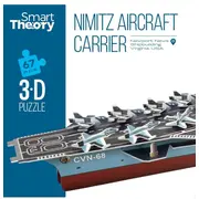 Puzle 3D  Lidmašīnu nesējs Uss Nimitz Cvn-68 67 gb. 3 Cb49663