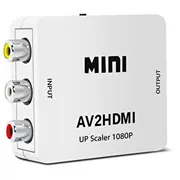Roger Signāla Pārveidotājs Adapteris no Rca uz Hdmi Audio Balts  Rg-Rca-Hdmi-Con-Wh 4752168081129