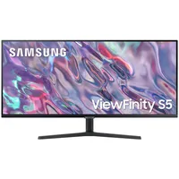 Samsung Viewfinity S5 S50Gc Led display 86.4 cm 34 3440 x 1440 pixels Ultrawide Quad Hd Black  Ls34C500Gauxen 8806094760347 Monsa1Mon0201