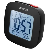 Sencor Sdc 1200 B Pulkstenis ar modinātāju un termometru  8590669218523