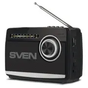 Skaļrunis Sven Srp-155 Fm,Am,Sw Radio Bluetooth Black 