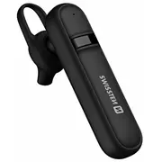 Swissten Caller Bluetooth Handsfree Austiņa ar Funkciju Multipoint / Cvc Noise Reduction  Sw-Caller-Bk 8595217476349