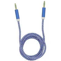 Tellur Basic Audio Cable aux 3.5Mm Jack 1M Blue  T-Mlx49833 5949120003902