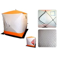 Telts F2F Cube Ii ziemas 200 x 225 cm, 11,5 kg, krāsa balta/oranža  F2Fa2/0-2/0-2/25-Si