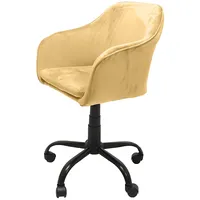 Topeshop Fotel Marlin Żółty office/computer chair Padded seat backrest  Zol 5904507200237 Foetohbiu0044