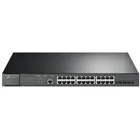 Tp-Link  Switch Tl-Sg3428Xmp Type L2 Rack 4Xsfp 1Xconsole 1 Poe ports 24 384 Watts 6935364030773