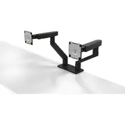 Tv kronšteini Dell  Dual Monitor Arm Desk Mount, Mda20, 19-27 , Maximum weight Capacity 10 kg, Black 482-Bbdl 2000001116289