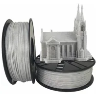 3D Printera izejmateriāls Gembird Pla Marble Filament 1.75 mm 1 kg  3Dp-Pla1.75-02-Mar 8716309103725