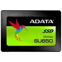 Adata  Ultimate Su650 3D Nand Ssd 480 Gb, form factor 2.5, interface Sata, Write speed 450 Mb/S, Read 520 Mb/S Asu650Ss-480Gt-R 4713218461179