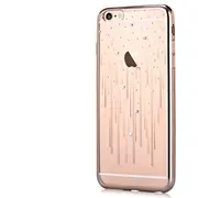 Aizmugurējais vāciņš Devia Apple iPhone 7 Plus / 8 Crystal Meteor soft case Champagne Gold  993979 6952897993979