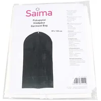 Apģērbu soma Saima melns,balts 60X120Cm  010013 6410412751249 275124