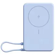 Ārēja baterija Xiaomi 10000Mah Ice Blue Magnetic integrēts Usb Type-C bezvadu  Bhr08Pcgl 6932554473747
