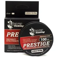 Aukla Akara Prestige 100 Mono, caurspīdīga, m, 0,300 mm, 10,40 kg, iep. 1 gab.  Rw-White-100-030