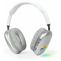 Austiņas Gembird Bt Stereo Headset with Led Light Effect White  Bhp-Led-02-W 8716309123112