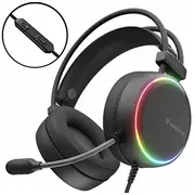 Austiņas Genesis Neon 613 G2 Rgb Black  Nsg-2307 5901969449242