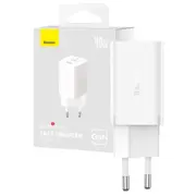 Baseus Gan5 Tīklam Lādētājs 2X Usb- C 40W  Ccgp180102 6932172627911