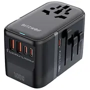Blitzwolf Bw-Ta2 Adapteris 2Xusb Tīkla Lādētājs 100W  5907085525020