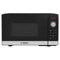 Bosch Serie 2 Fel023Ms2 microwave Countertop Solo 20 L 800 W Black, Stainless steel  Fel 023Ms2 4242005296699 Agdboskmw0005