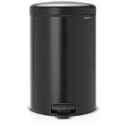 Brabantia atkritumu tvertne ar pedāli Newicon, 20 l, Matt Black  114106 8710755114106