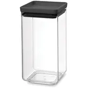 Brabantia kārba kantaina 1,6L, dark grey  122385 8710755122385