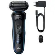 Braun Series 5 skuveklis, zils  52-B1000S 8700216646130