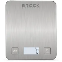Brock liela izmēra digitālie virtuves svari ar Led displeju  Sks 1009 4752131002656