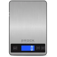 Brock liela izmēra digitālie virtuves svari ar Led displeju  Sks 1008 4752131002663