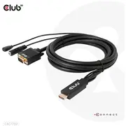 Cable Hdmi To Vga 2M/M/M Cac-1712 Club3D  8719214472221