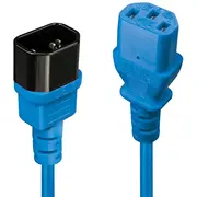 Cable Power Iec Extension 2M/Blue 30472 Lindy  4002888304726