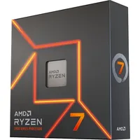 Amd  Cpu Desktop Ryzen 7 R7-7700X 4500 Mhz Cores 8 32Mb Socket Sam5 105 Watts Gpu Radeon Box 100-100000591Wof 730143314428