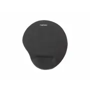 Datora pele Natec  Mouse Pad, Marmot, Black, Gel Filling 225X245 mm Npf-0783 5901969402933