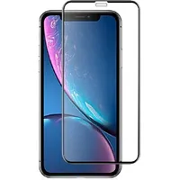 Devia Real Series 3D Curved Full Screen Explosion-Proof Tempered Glass iPhone Xr 6.1 black  T-Mlx37275 6938595314971