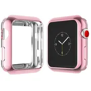 Dux Ducis Premium Silikona Maciņš Priekš Apple Watch 4 44 mm Rozā  Dāvana Dux-Du-Aw44-Pi 6934913083673