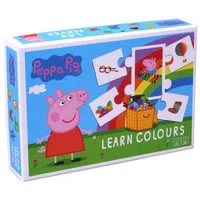 Galda izglītojoša spēle Peppa Pig Cūciņa - Mācies krāsas ar kartiņām 8974 