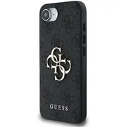 Guess Pu 4G Metal Logo Case Aizsargapvalks priekš Apple iPhone 16E  Guhcpse44Gmggr 3666339453633