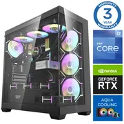 Intop Aqua i7-14700F 32Gb Ddr5 1Tb Ssd M.2 Nvme Rtx5070 12Gb no-OS  7777411542681 Rw42681Ns